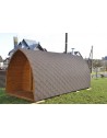 Sauna su panoraminiu langu Sauna su panoraminiu langu