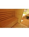 Sauna su panoraminiu langu Sauna su panoraminiu langu