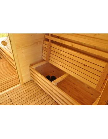 holzerne sauna