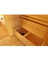 Sauna su panoraminiu langu Sauna su panoraminiu langu
