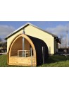 Sauna su panoraminiu langu Sauna su panoraminiu langu