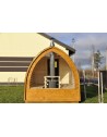 Sauna su panoraminiu langu Sauna su panoraminiu langu