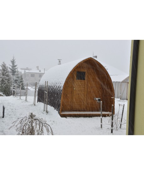 Sauna mit Panoramafenster Sauna mit Panoramafenster