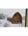 Sauna mit Panoramafenster Sauna mit Panoramafenster