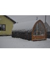Sauna mit Panoramafenster Sauna mit Panoramafenster