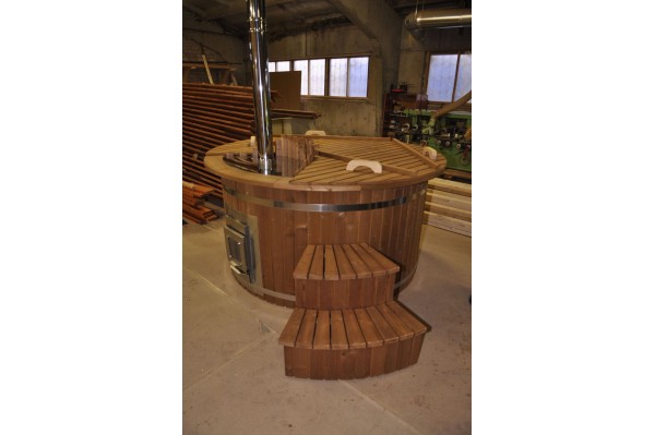 180 cm Kunststoff Thermoholz Badetonne 180 cm Kunststoff Thermoholz Badetonne