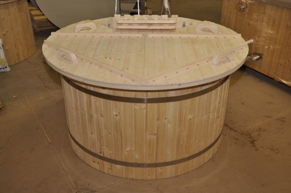 Pigiau! Plastikinis kubilas su egline apdaila 150cm Pigiau! Plastikinis kubilas su egline apdaila 150cm