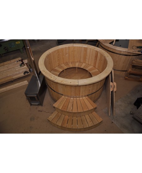 Holzbadebottich aus Lärche Holzbadebottich aus Lärche