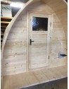 Sauna su panoraminiu langu Sauna su panoraminiu langu
