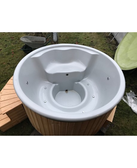 Badefass Royal Wellness mit integriertem Ofen Badefass Royal Wellness mit integriertem Ofen