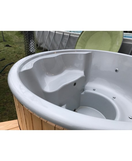 Badefass Royal Wellness mit integriertem Ofen Badefass Royal Wellness mit integriertem Ofen