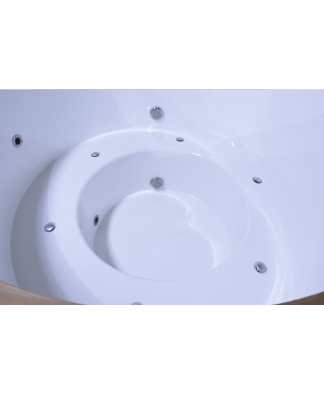 Hot tub Thermoholz mit Aussenofen 160cm Hot tub Thermoholz mit Aussenofen 160cm