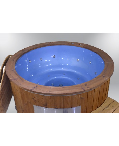 Exklusive Badefass GFK blaue Farbe 182cm Exklusive Badefass GFK blaue Farbe 182cm