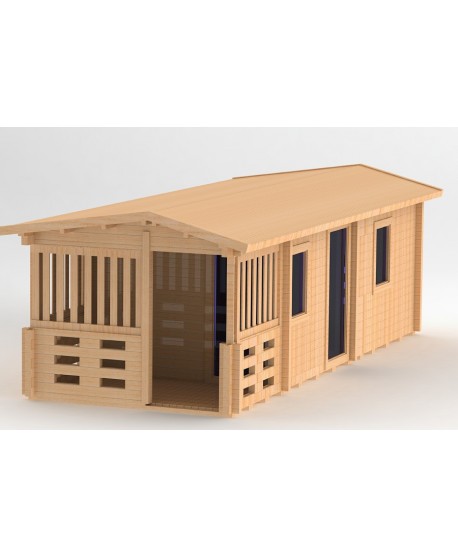Quadratische Sauna mit Holzofen Quadratische Sauna mit Holzofen