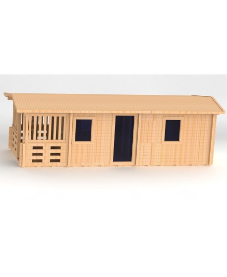 Quadratische Sauna mit Holzofen Quadratische Sauna mit Holzofen