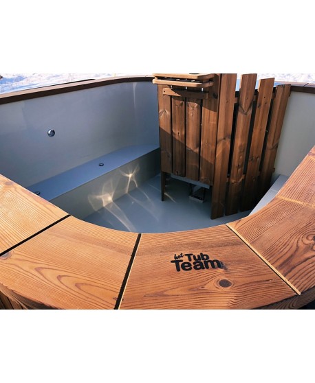 Party hot tub mit leistungsstarkem integriertem Herd! Party hot tub mit leistungsstarkem integriertem Herd!