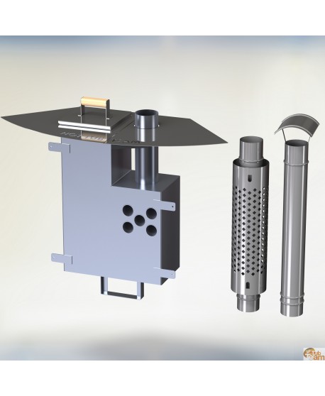 Innerer Aluminium Ofen Für Badebottich KL Al-60 Innerer Aluminium Ofen Für Badebottich KL Al-60