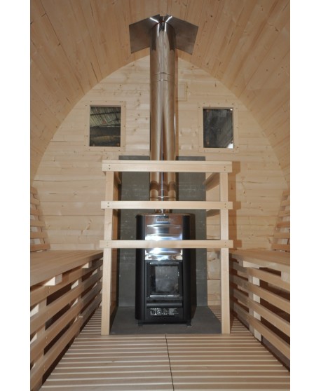 Heizung von sauna