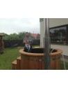 Badefass aus Thermoholz mit Kunststoffeinsatz Badefass aus Thermoholz mit Kunststoffeinsatz