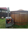 Badefass aus Thermoholz mit Kunststoffeinsatz Badefass aus Thermoholz mit Kunststoffeinsatz