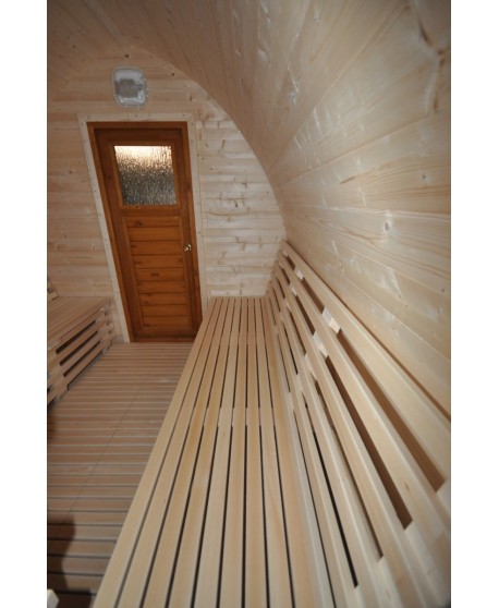 Holzerne sauna