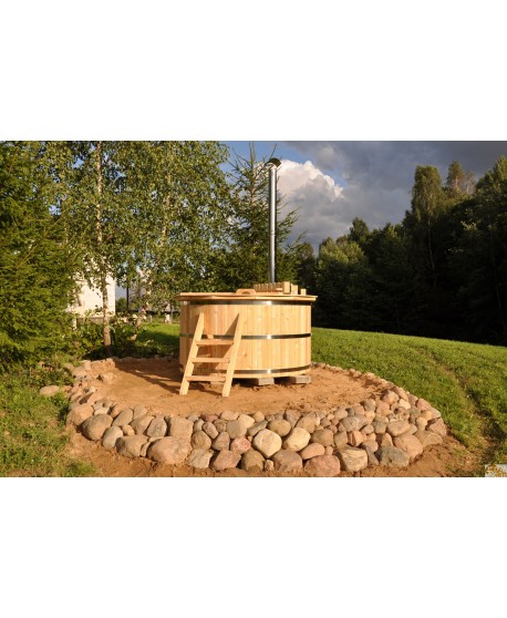Holzbadebottich aus Lärche Holzbadebottich aus Lärche