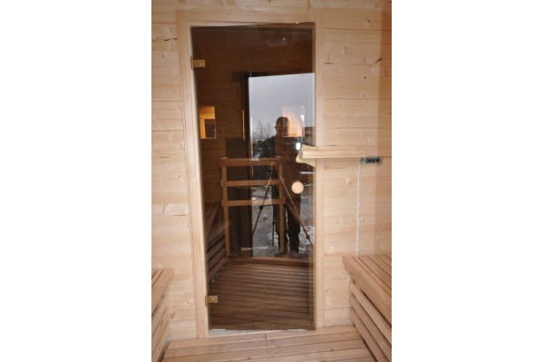 Sauna (ovales Dach) Sauna (ovales Dach)
